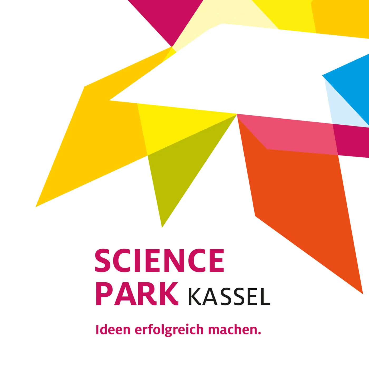 Umfangreiche Markenentwicklung und Kommunikationsmittel für den Sciencepark Kassel.